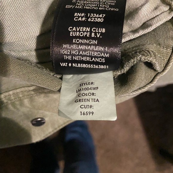 Women’s Green Denim Jacket - Picture 8 of 8